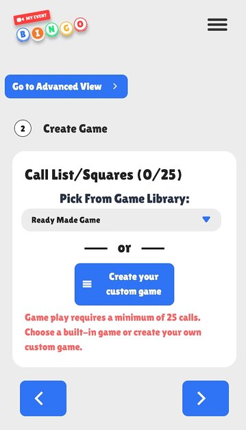 Create the call list