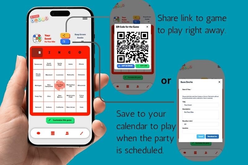 Ready to Play license plate bingo image