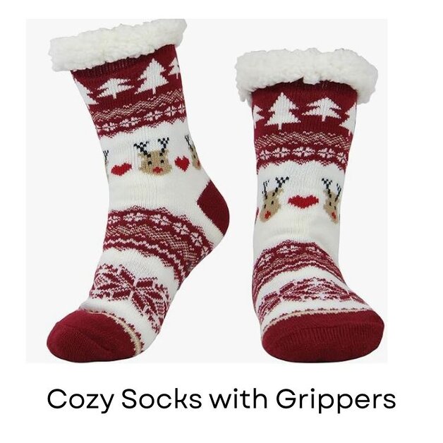 Cozy warm socks prize