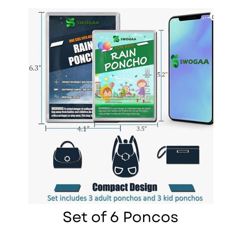 Guests wearing ponchos on Kali River Rapids