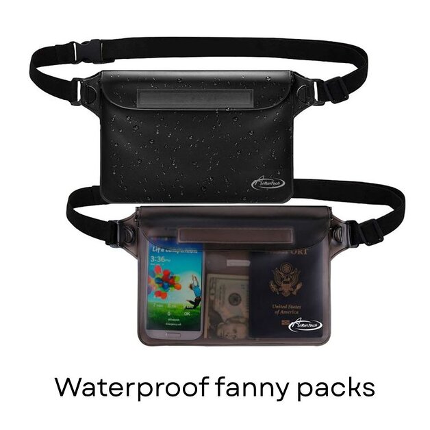 Waterproof fanny pack for Disney adventures