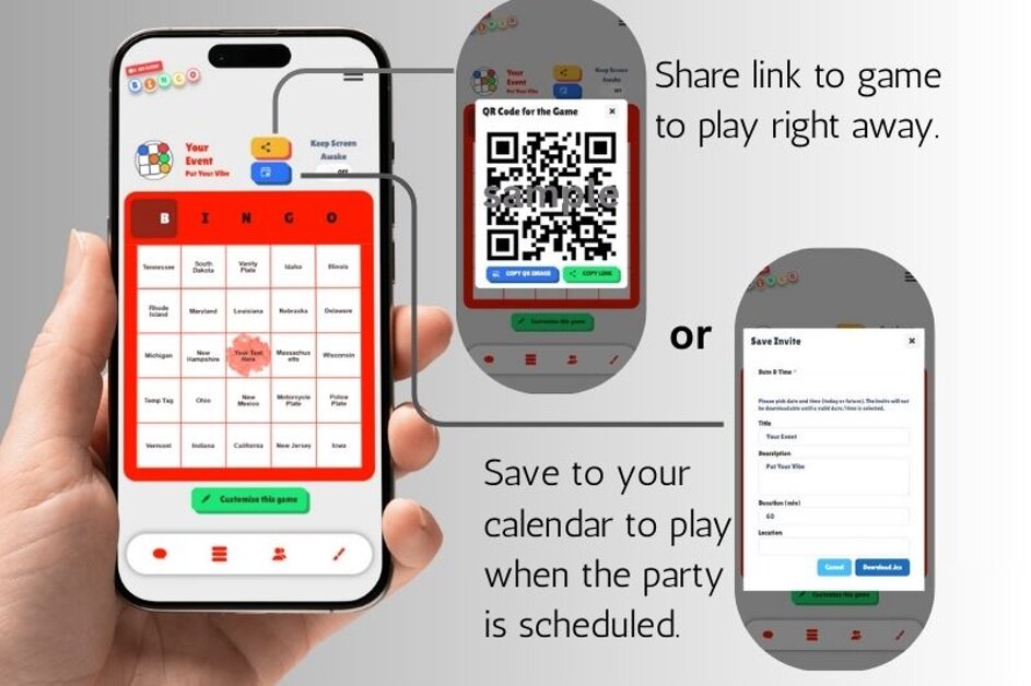 Optional expansion ideas for commercial bingo
